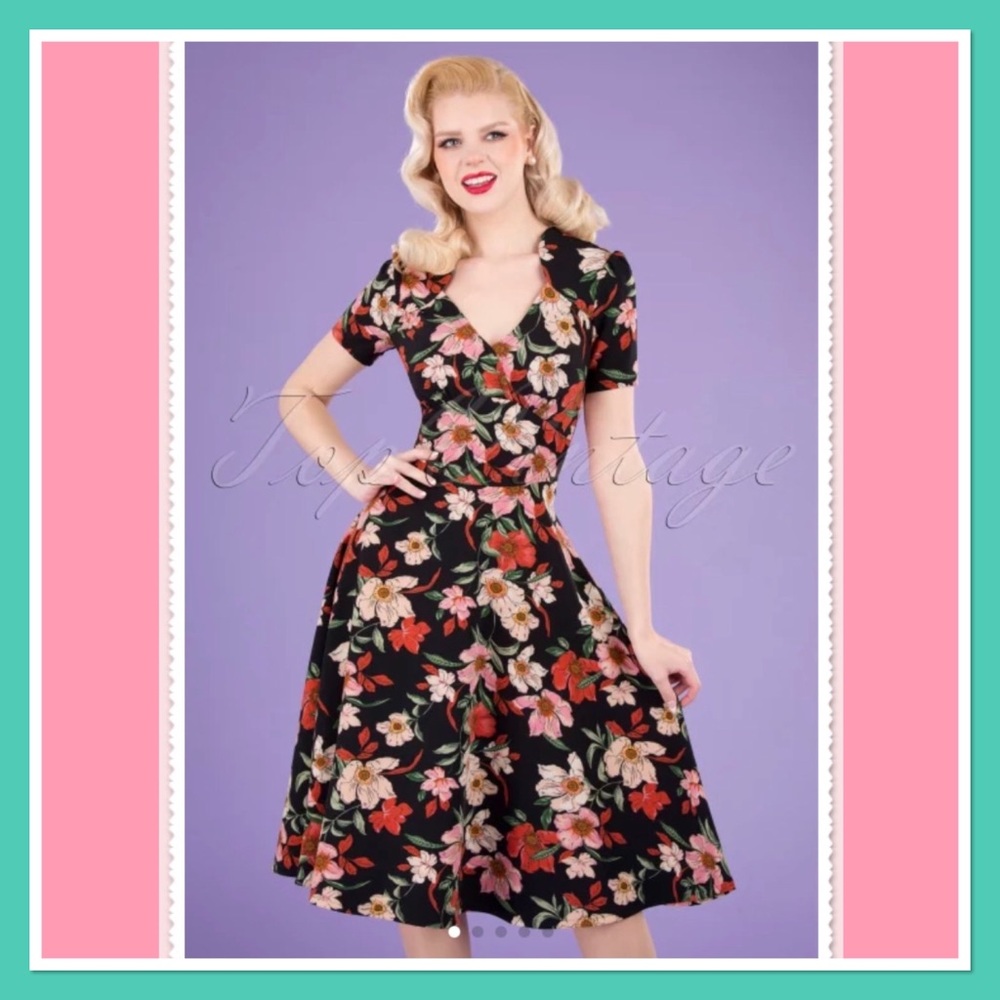 NWT 1940s Hollywood circle dress